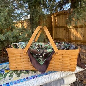 Longaberger Large Gathering Hostess Basket - 1996 - Vintage Retired